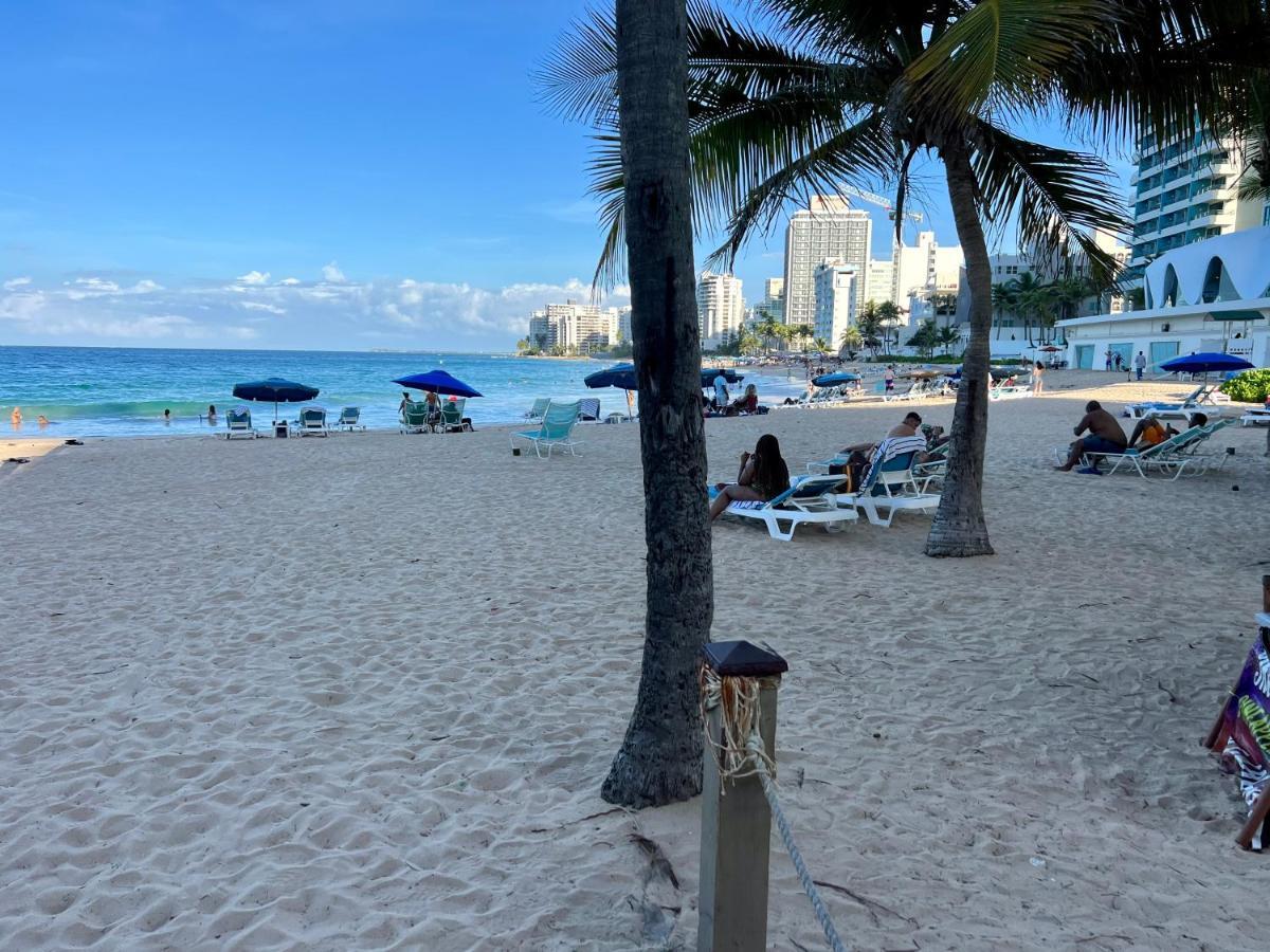סן חואן Condado Beachfront Tantra Apartment מראה חיצוני תמונה