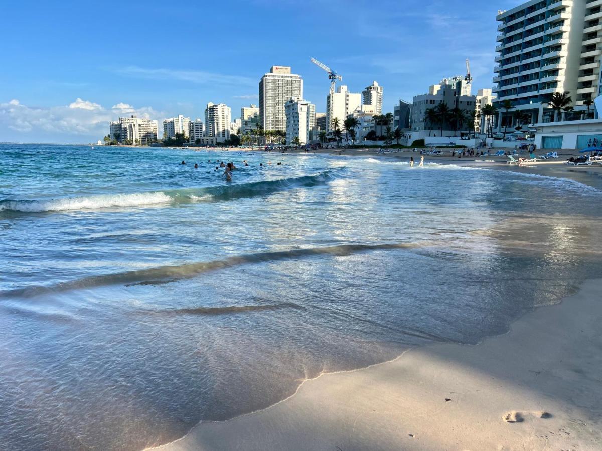 סן חואן Condado Beachfront Tantra Apartment מראה חיצוני תמונה