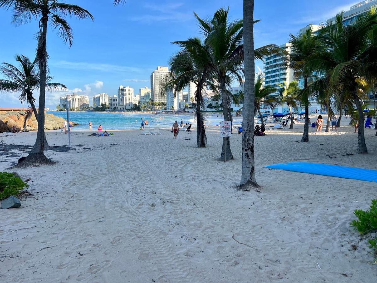 סן חואן Condado Beachfront Tantra Apartment מראה חיצוני תמונה