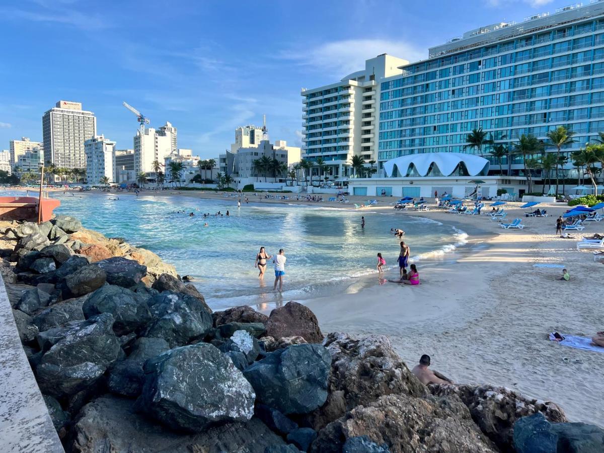 סן חואן Condado Beachfront Tantra Apartment מראה חיצוני תמונה
