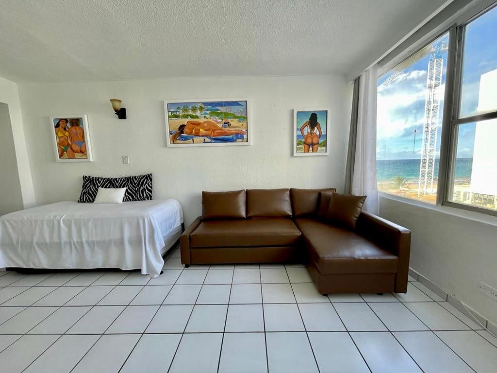 סן חואן Condado Beachfront Tantra Apartment מראה חיצוני תמונה